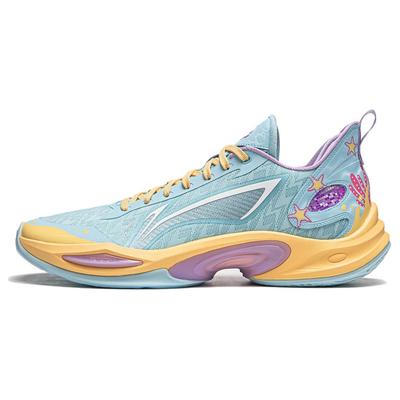 Баскетбольные кроссовки Li Ning Super Light 2024 Мужские Низкие Освежающий Ледяной Синий ABAU011-7