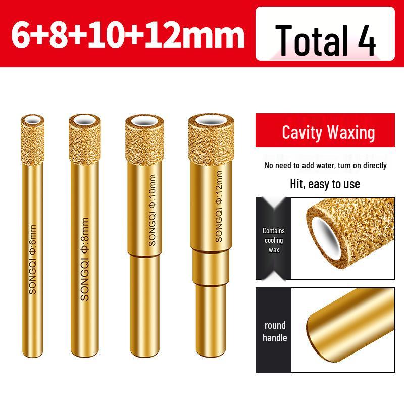 Diamond Tile Drilling Bit for Glass, Marble & Porcelain