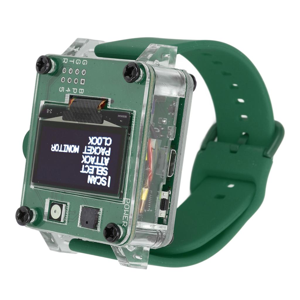 Wireless Fidelity Watch for 8266 Programmable Development Board 1.3 Inch Organic Light Emitting Diode Attack Control Test Tool