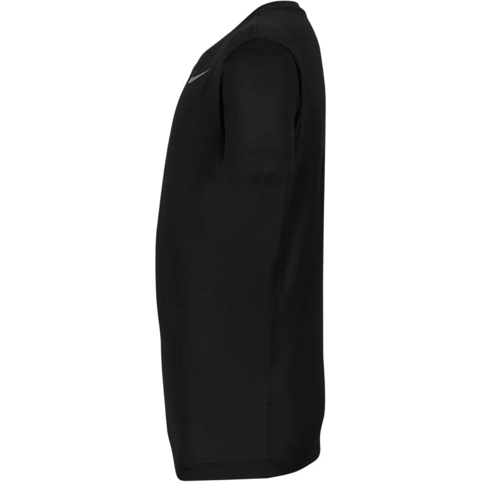 Nike Team Legend Удобные Быстросохнущие Детские Топы с Коротким Рукавом и Круглым Вырезом Черный IB8678-010