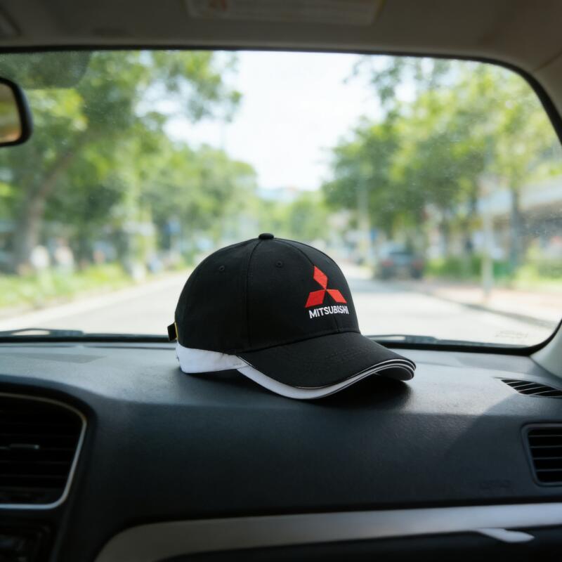 Новая 1 шт. Мужская и женская бейсболка Mitsubishi с вышивкой, летняя спортивная кепка для улицы для Asx Lancer Outlander Pajero Ralliart
