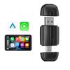 2 в 1 беспроводной CarPlay Android Auto адаптер Smart Mini Box Plug And Play Bluetooth WiFi Auto Connect Carplay автомобильные аксессуары