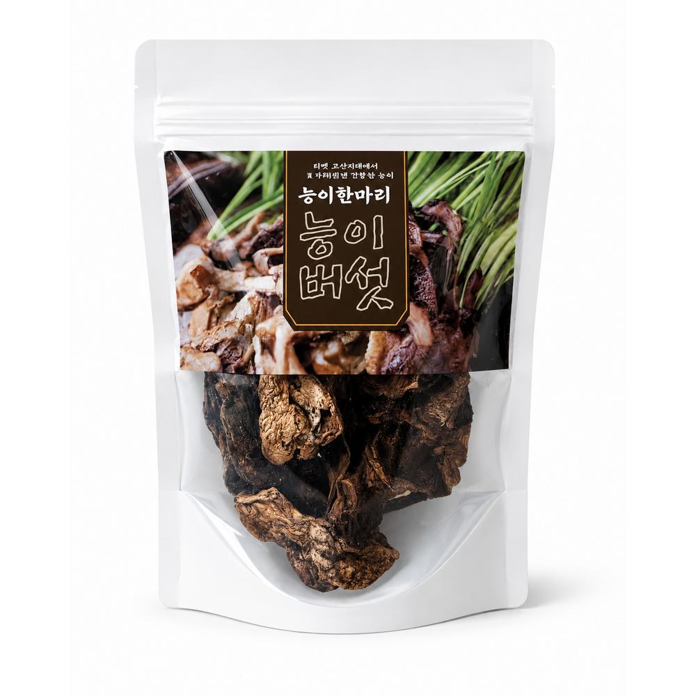 Nothing but praise for any dish! Dried Wild Neung-i Mushrooms 40g 1 pcs