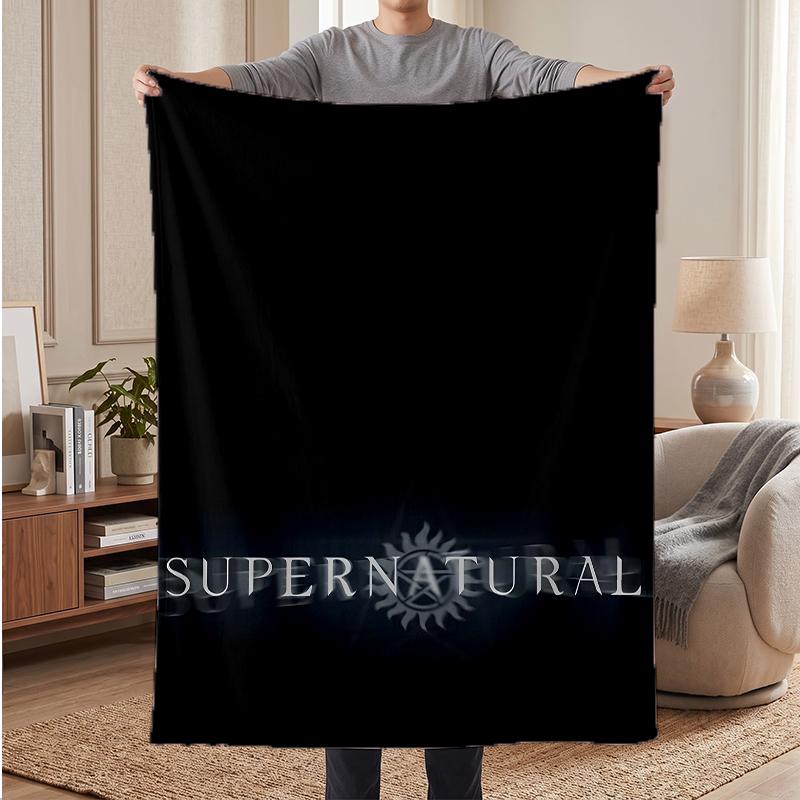 Supernatural Soft Warm Flannel Blankets Comfortable Blanket for Home Decoration Gifting