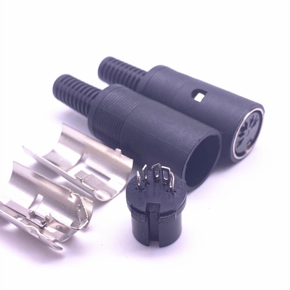 Разъем питания MIDI, аудиоразъем AV, адаптер 3pin, 4pin, 5pin, 6pin, 7pin, 8-контактный разъем DIN