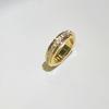 Elegant Full Drill Ring Minimalist Finger Jewelry Fashion Rotating Ring  Party