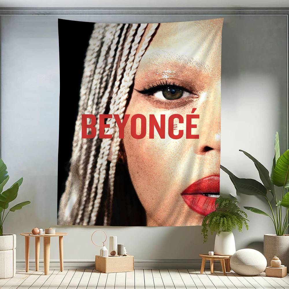 BBeyonce Горячая Певица Цветной Гобелен Настенный Бохо Гобелены Настенное Искусство Мандала Декор