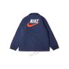 Nike Trend Capsule Collection с большим логотипом, спортивная теплая хлопковая куртка, мужская верхняя одежда, синяя DM5276-410