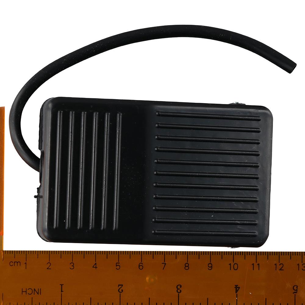 10A 250VAC Ножная педаль переключатель Черный  Свободные руки   ЧПУ Промышленный