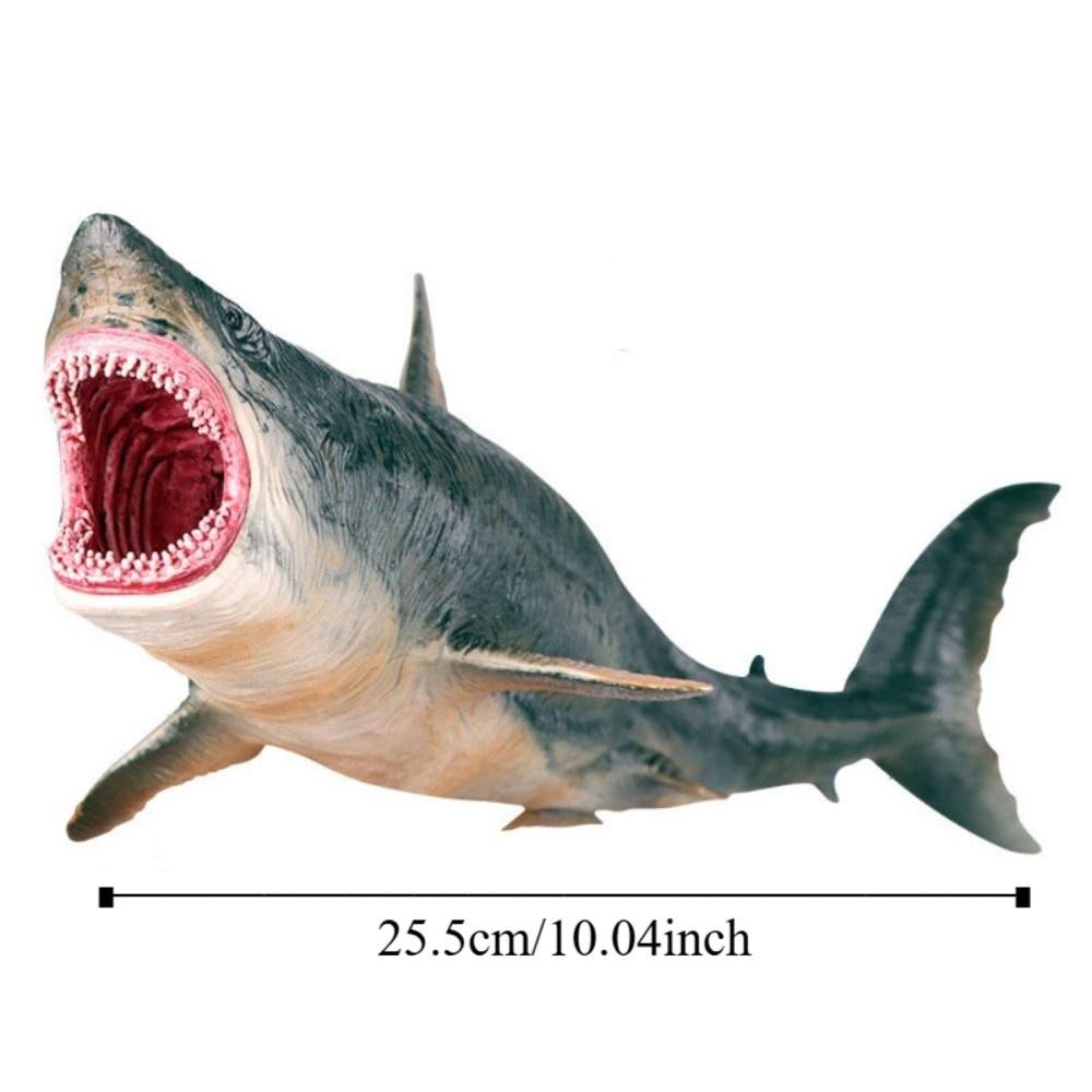 Handmad Sea Life Animals Model Plastic Simulated Shark Decorations  Desktop Decorative