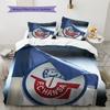 Lufthansa logo Pattern Bedding Home Decoration Birthday Gift (1 * duvet cover + 2 * pillowcase, without core)