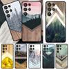 Чехол для телефона Forest Geometry Wood Nature для Samsung Galaxy S20 FE S21 FE S22 Ultra Note20 Note10 S8 S9 S10 Plus