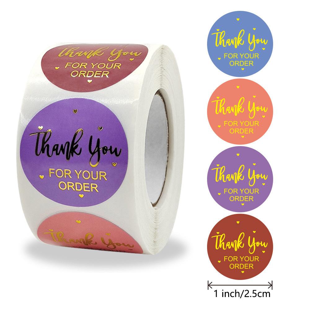 Наклейки для блокнотов Милые Спасибо за вашу поддержку Блокнот X089