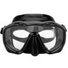 Adult Diving Goggles Face Shield Glasses Silicone Eye Protector Snorkeling EquipmentsMK‑901 Black