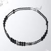 Unisex Copper Alloy Necklace Electroplated Durable Non-Fading Jewelry Sweater Chain Personalized Fashion Accessory