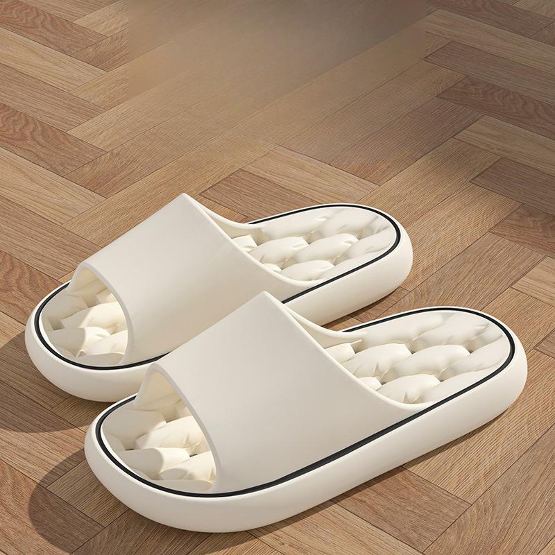 Летние домашние тапочки для ванной с мягкой подошвой, непромокаемые