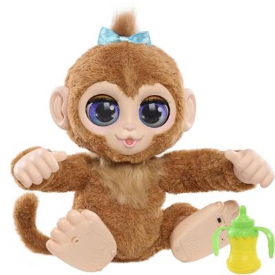 Интерактивная игрушка - FURREAL FRIENDS - Обезьянка Пинат - Более 100 реакций, ходит, держит равновесие и обнимается