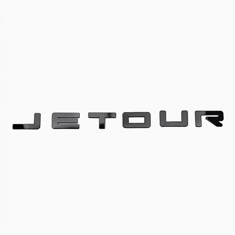 Car Stickers, Front Grille Light Letter s & Blackening Stickers for Jetour Traveler Shanhai T2