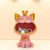 Key Storage Resin Fortune Cat Statue Resin Desktop Ornament  Birthday Gift