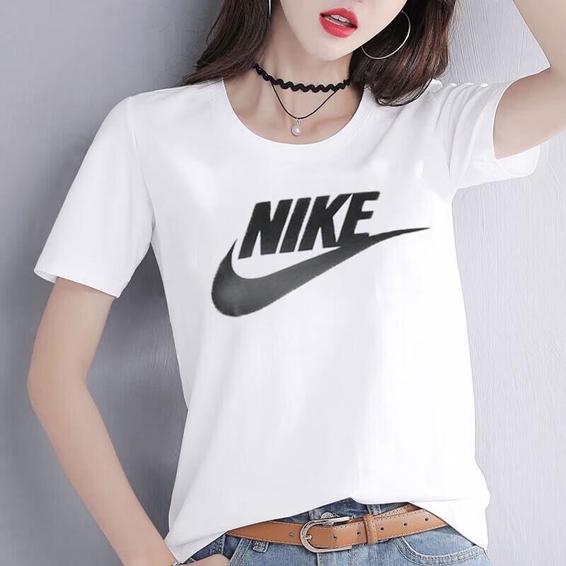 Nike Женская летняя футболка с коротким рукавом DX7907-100