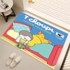 1pc Cartoon T-T'choupi Print Area Rug - Soft, Washable Non-Slip Indoor Mat, Living Room, Home Office Decorative Rug,Office Decorative