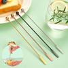 Stainless Steel Stirring Rod Comfortable Grip Long Handle Stir Coffee Milk Cocktail Wine Mixing Stick