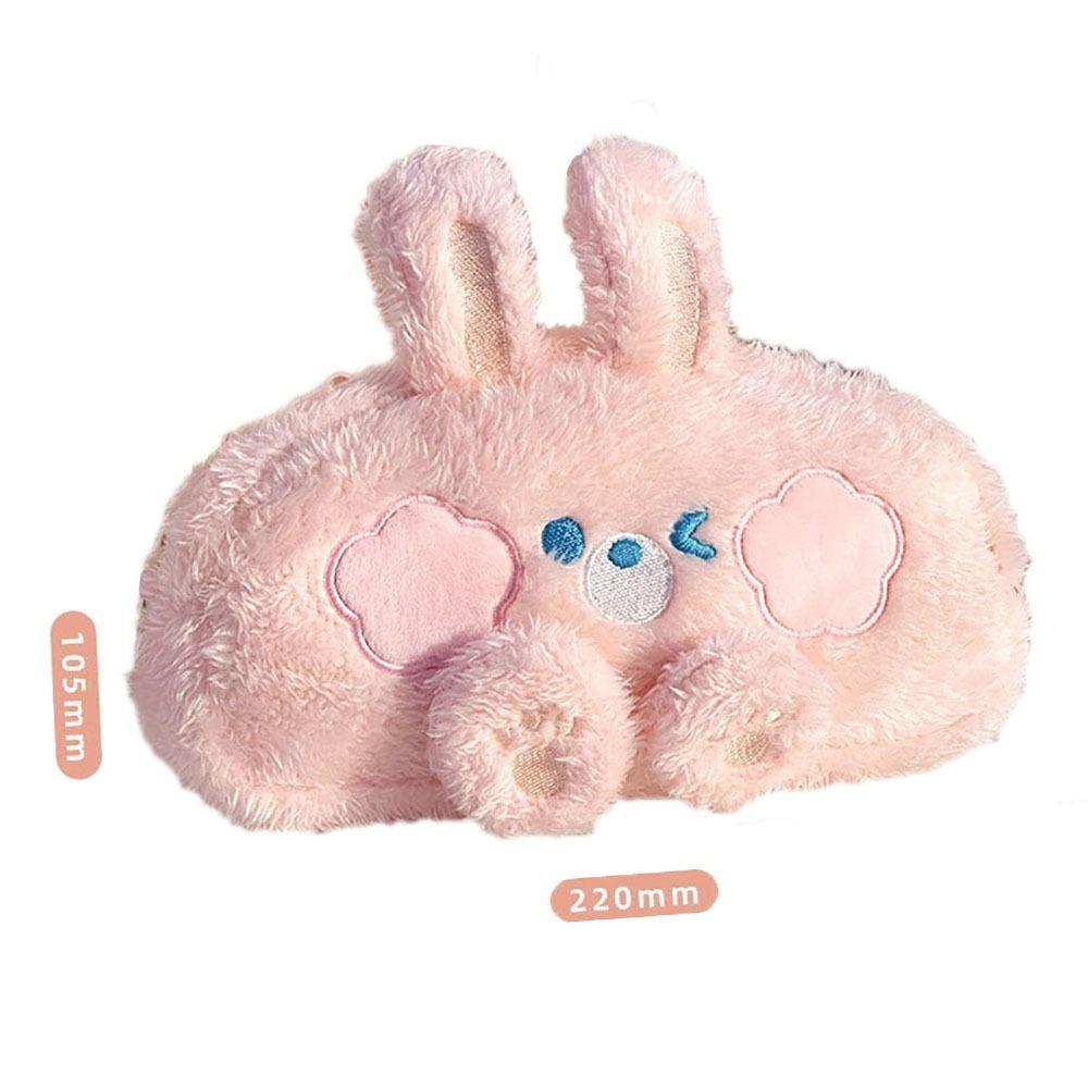 Мультяшная плюшевая сумка для ручек большой емкости, пенал, пенал, сумка для хранения канцелярских принадлежностей, подарки для школьников, школьные канцелярские принадлежности