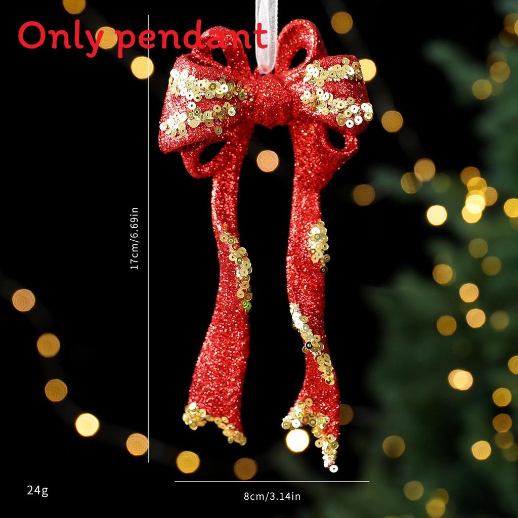 Creative Christmas Tree Snowflake Star Shaped Pendant Holiday Decoration Props