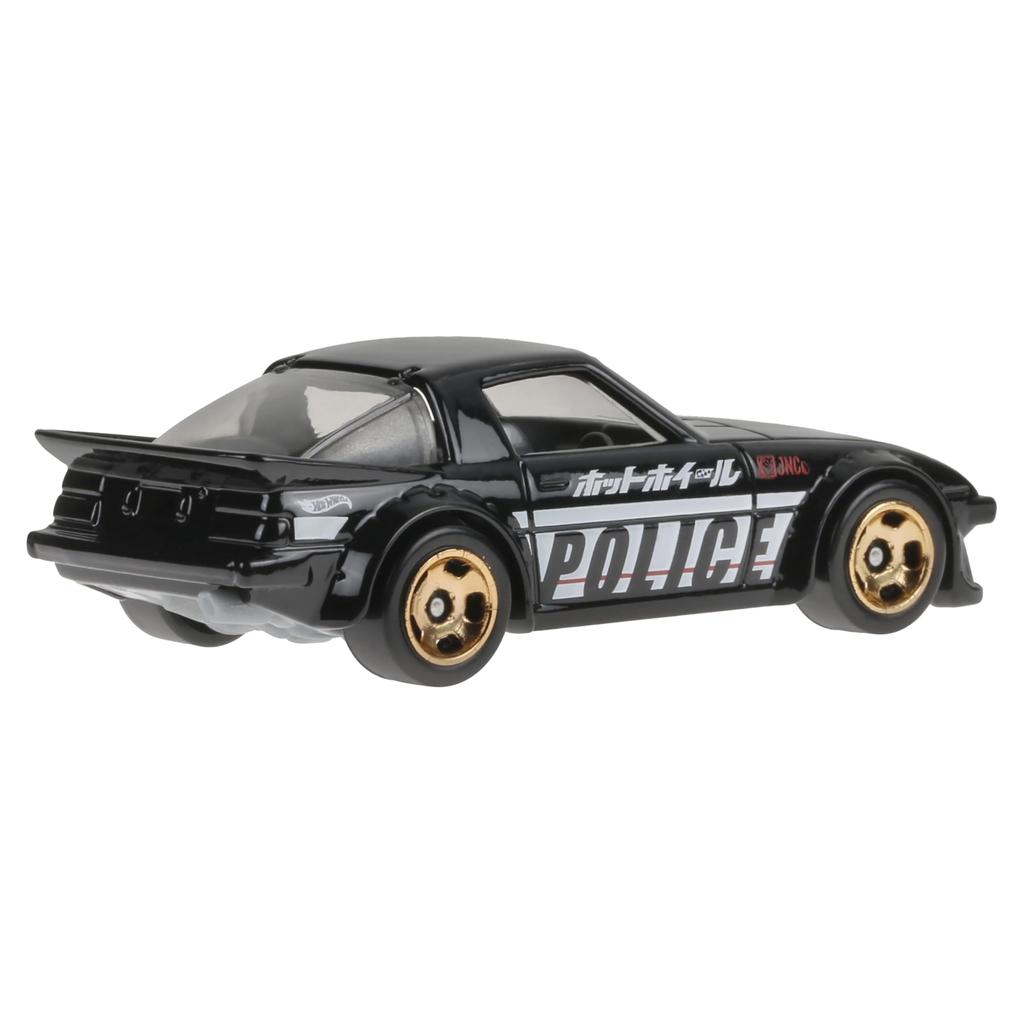 Hot Wheels Basic Car Mazda игрушечная мини-машинка для детей от 3 лет и старше, черная HXR18 RX-7