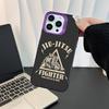 BJJ Бразильское джиу-джитсу Для iPhone 17,16,15,14,13,12,11,Mini,Pro,E,SE4,XS,MAX Фиолетовый Ударопрочный Конфетный Матовый Чехол