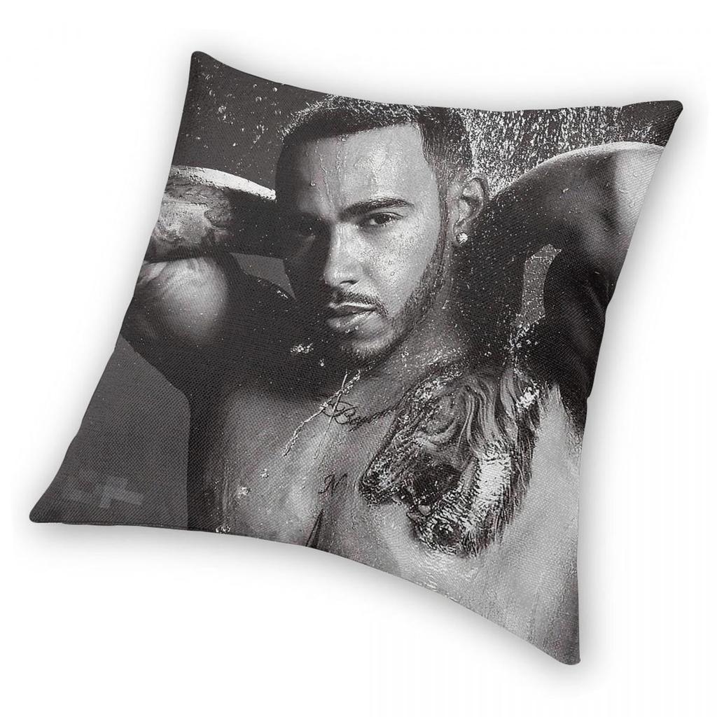 Lewis Good Looks Square Pillowcase Polyester Linen Velvet Printed Zip Decorative Throw Pillow Case Sofa Cushion Cover 18"