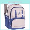 Junior High School Girls Backpack With Waterproof Nylon Material And Padded Air Cushion Straps For Education