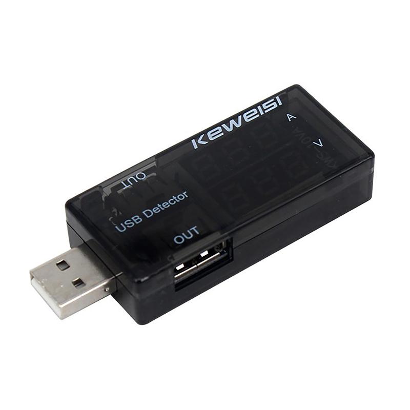 USB Вольтметр Амперметр Измеритель Напряжения Тока Мощности Двойной Цифровой Дисплей Вольт Ампер Метр Для Телефонов Android И iPhone