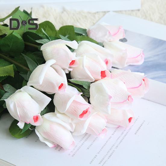 Многоразовая имитация розы с влажной поверхностью, креативные свадебные декоративные растения, свадебный искусственный цветок розы