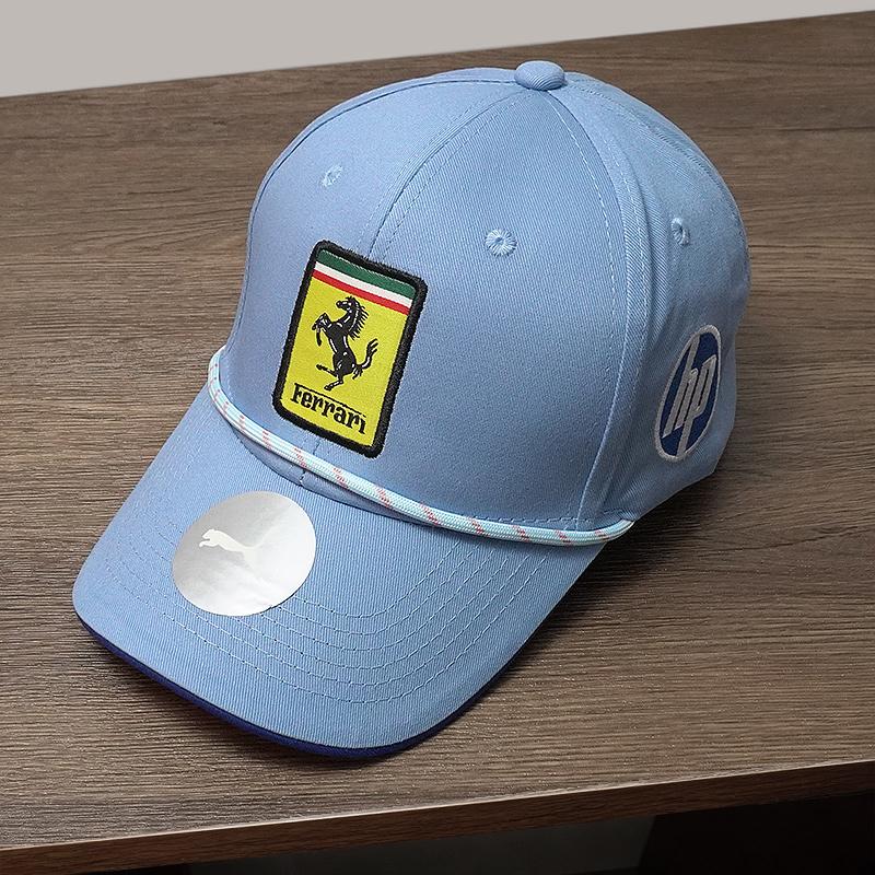 Классическая черная бейсболка Гоночная кепка Мужская Женская Для улицы Спорт Защита от солнца Солнцезащитная шляпа Для Ferrari 488 Roma F8 SF90 F4 LaFerrari Amalfi