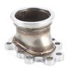 Turbo Adapter Flange 8 Bolts To 3in VBand Turbo Outlet Downpipe Fit for Garrett T25 T28 GT25 GT28