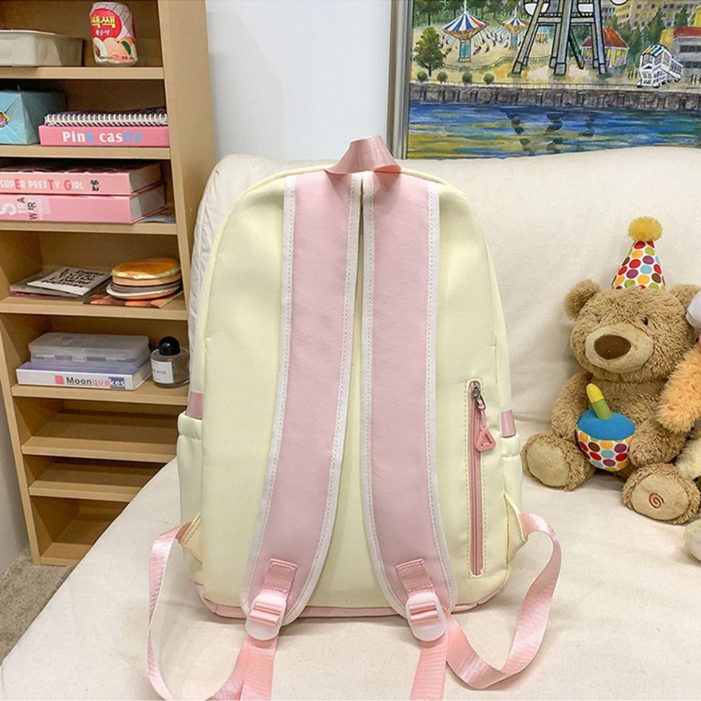 Cute Plush Bear Backpack Bear Doll Cute Schoolbag Fashion Rucksack Junior High School