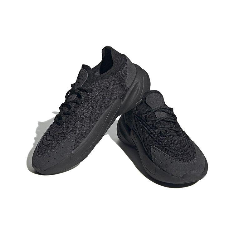 Adidas Originals Ozelia Нескользящие Прочные Легкие Низкие Спортивные Повседневные Женские Кроссовки Черный GX6942