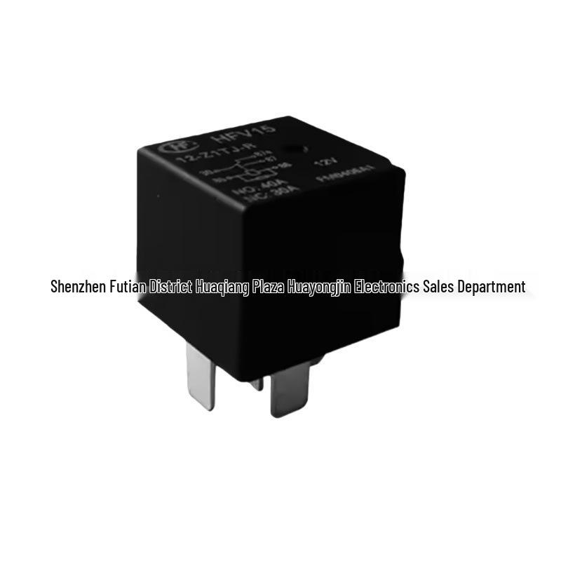 Hongfa HFV15 Automotive Relay, 4/5-pin, 12V/24V Universal Power Relay