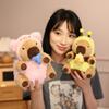 Капибара с тянущейся носовой слизью Плюшевые игрушки Милая капибара Косплей Пчела Таракан Акула Свинья Кролик Мягкая набивная кукла Подарки