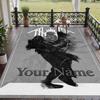 Custom Text Sleep Token Pattern Floor Rug Soft Indoor Carpet Mat Living Room Bedroom