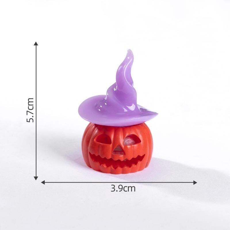 Halloween Glowing Skull Pumpkin Haunted House Micro-landscape Decorative Accessories Mini Ornaments
