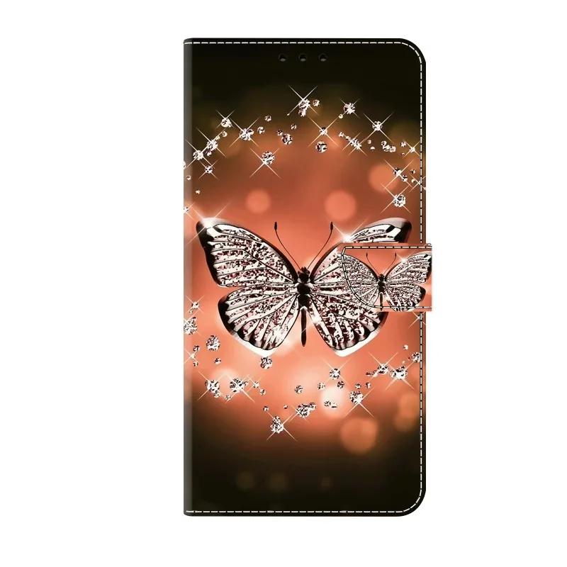 Чехол для POCO M8/PocoM8Pro для Xiaomi Poco M8 M 8 Pro Fundas Кошелек с рисунком обезьяны Флип-подставка Кожаные чехлы для телефона Обложка-книга Coque