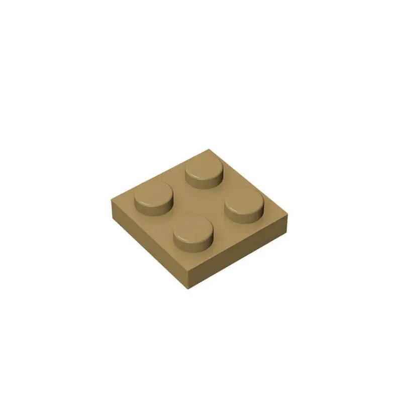 MOC 10 ШТ. Пластина 3022 2x2 Набор Строительных Блоков Высокотехнологичная Плата Световая Панель Кирпичики Частицы Идея Игрушки Детский День Рождения Подарки для Детей