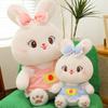 Новая милая плюшевая игрушка-кролик, кукла маленького белого кролика, подушка для сна, тряпичная кукла, детский подарок, девочка