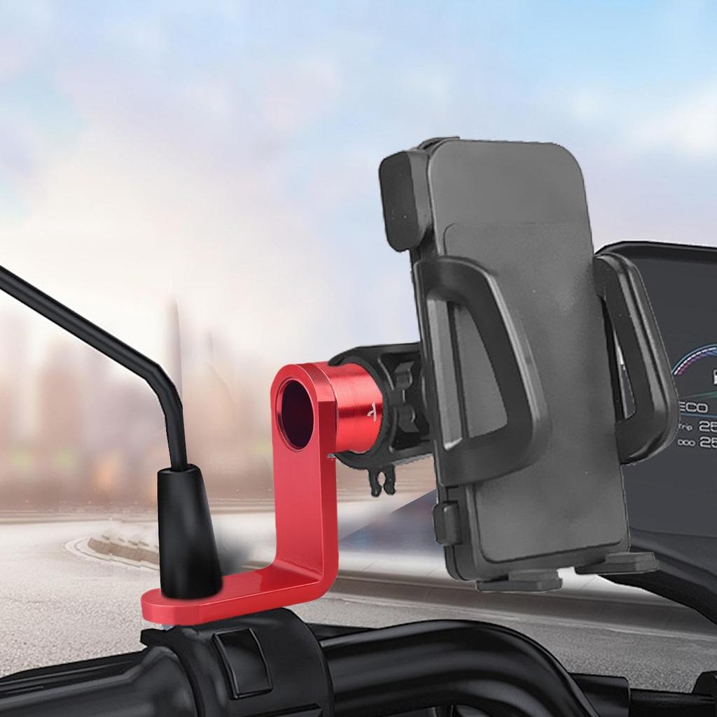 Motorcycle Rear View Holder Bracket, Motorcycle Back View Fixed Bar | Aluminum Alloy Motorcycle