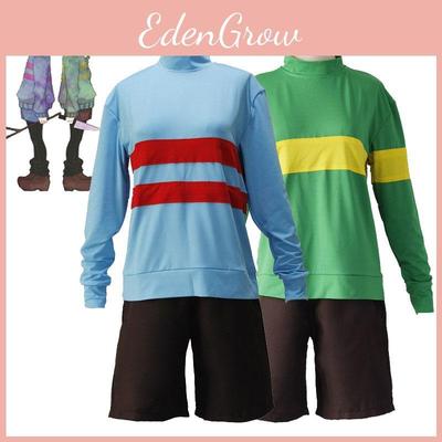 Изысканный костюм для косплея Undertale Фриск Чара, идеально подходящий для любого случая