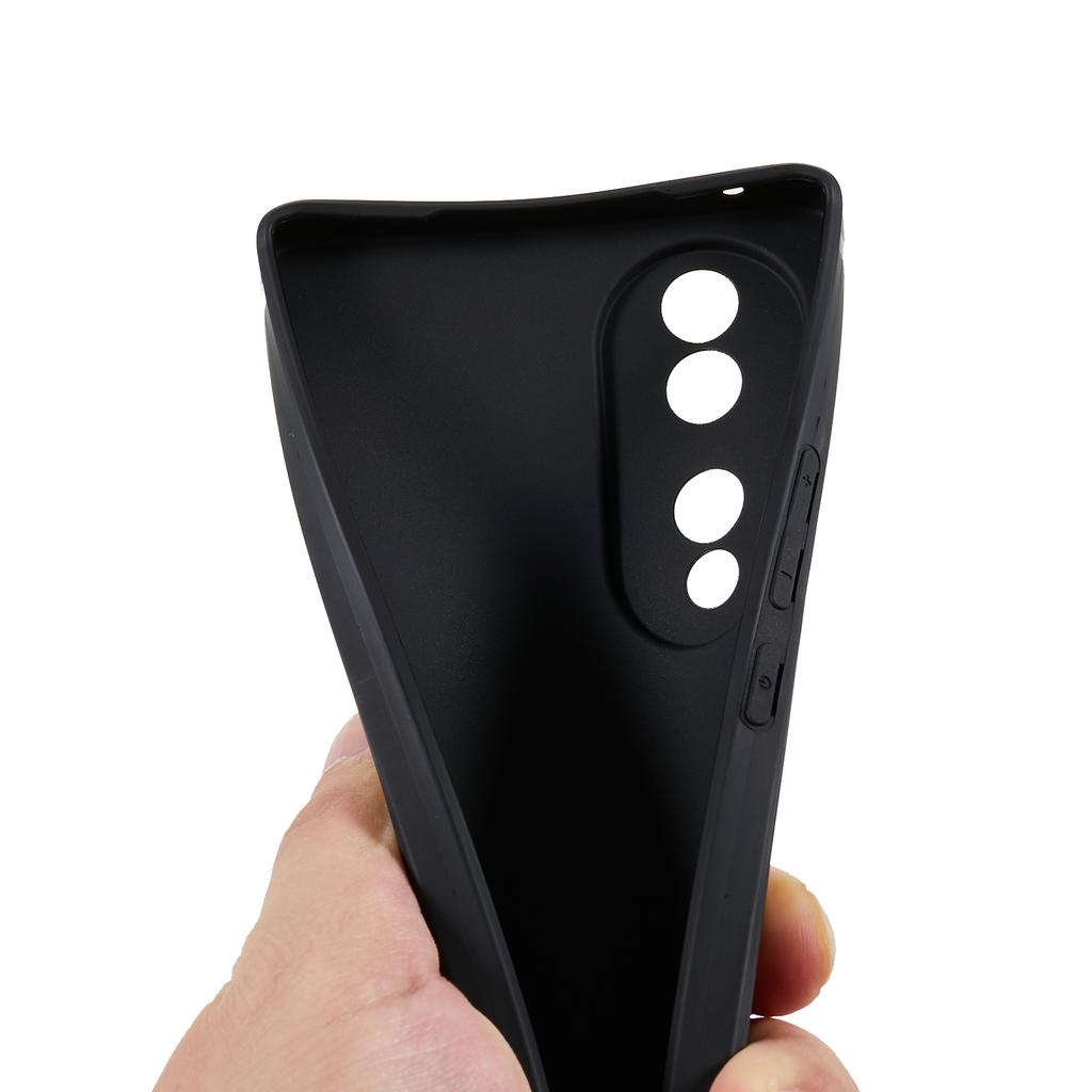 Для Honor 70 5G Чехол из ТПУ с прямыми краями Точный вырез Защитная крышка камеры