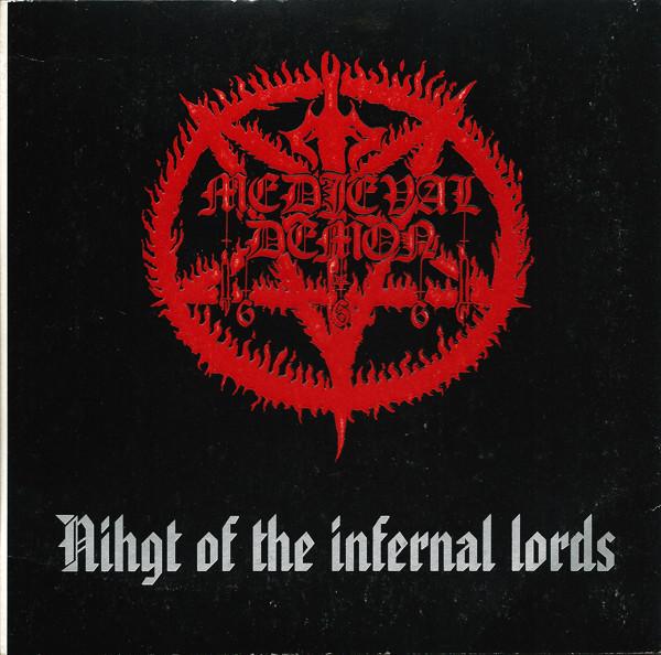 7-дюймовая пластинка MEDIEVAL DEMON INVOCATION Night Of The Infernal Lords Shado DSR003 DARK SIDE 1994 Греция Металл Б/у