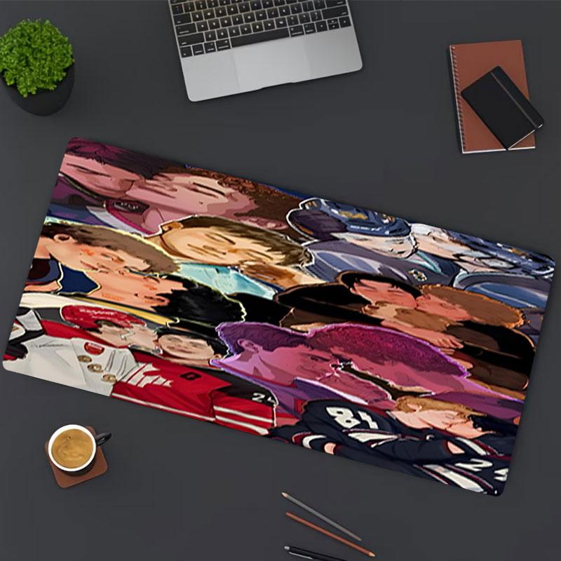 Heated Rivalry Print Mouse Pad, for Keyboard Pad Laptop PC Mat for Office Home Use, Desk Decor, Perfect Birthday Gift for Gamers
